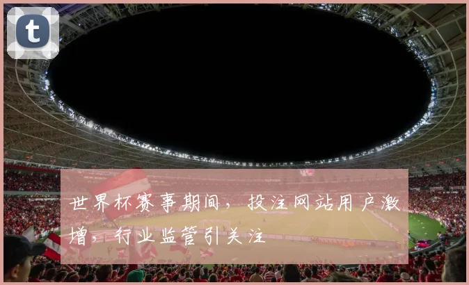 世界杯赛事期间,投注网站用户激增,行业监管引关注