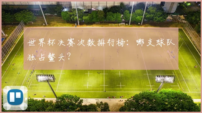 世界杯决赛次数排行榜：哪支球队独占鳌头？